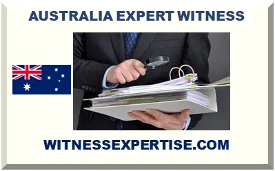 AUSTRALIA EXPERT WITNESS