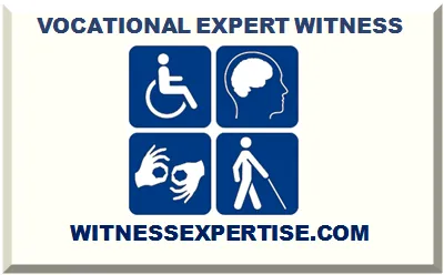 VOCATIONAL EXPERT WITNESS